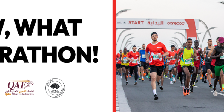 Mouhcine Outalha and Meseret Belete won in Doha Marathon by Ooredoo