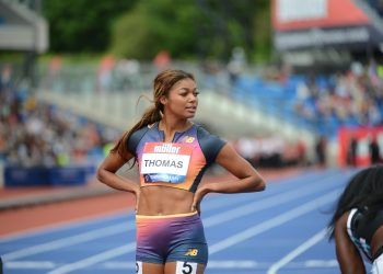 Gabby Thomas opens 2023 in style at NB Indoor GP