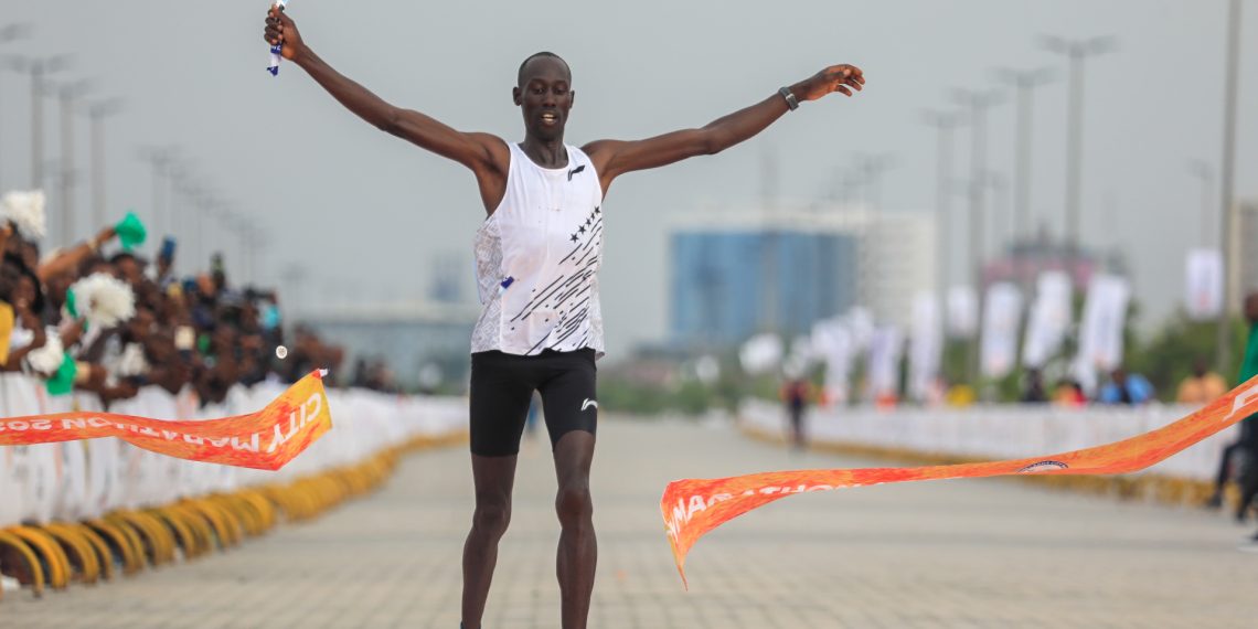 Koech and Guta claim top prize at Lagos City Marathon