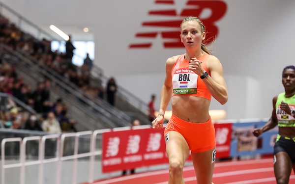 Femke Bol gets her first World record over the 500 meters at the 2023 New Balance Indoor Grand Prix