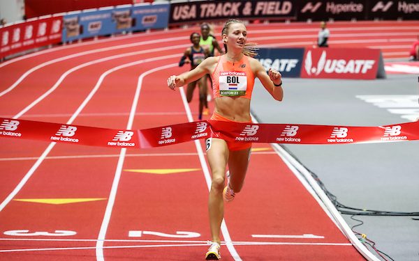 Femke Bol gets her first World record over the 500 meters  at the 2023 New Balance Indoor Grand Prix