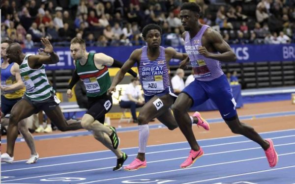 The Men’s 60 meters at the 2023 British Athletics Trials…