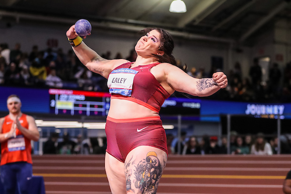 Chase Ealey Takes The Shot Put By Storm At 2023 Millrose Games Runblogrun
