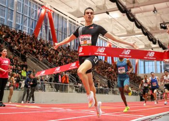 Mariano Garcia takes the Men’s 800 meters at the New Balance Indoor Grand Prix!