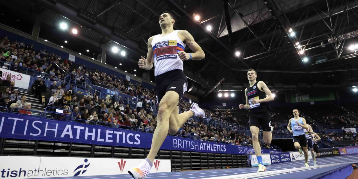 2023 British Indoor Trials, Day two (Feb. 19), a day of distance running!