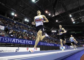 2023 British Indoor Trials, Day two (Feb. 19), a day of distance running!
