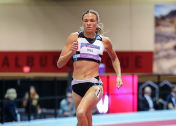 Anna Hall leads Day 1 at 2023 USATF Indoors with 5,004 AR in Pentathlon!