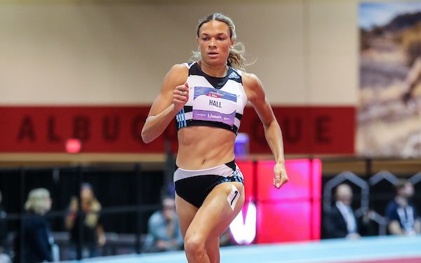 Anna Hall leads Day 1 at 2023 USATF Indoors with 5,004 AR in Pentathlon!
