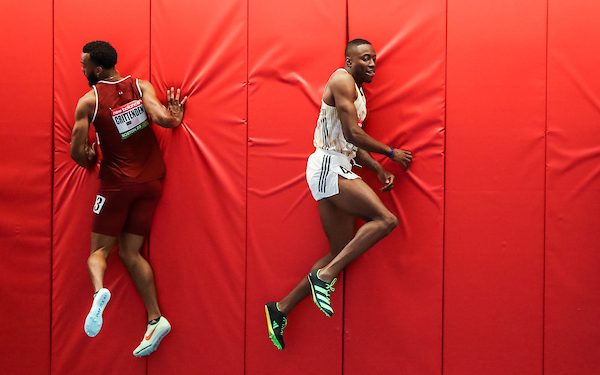 Grant Holloway takes indoor wins 60 & 61 at the 2023 New Balance Indoor GP with 7.38 WL!