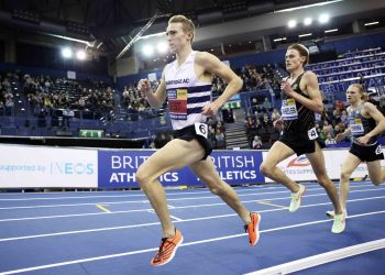 2023 British Indoor Trials, Day two (Feb. 19), a day of distance running!