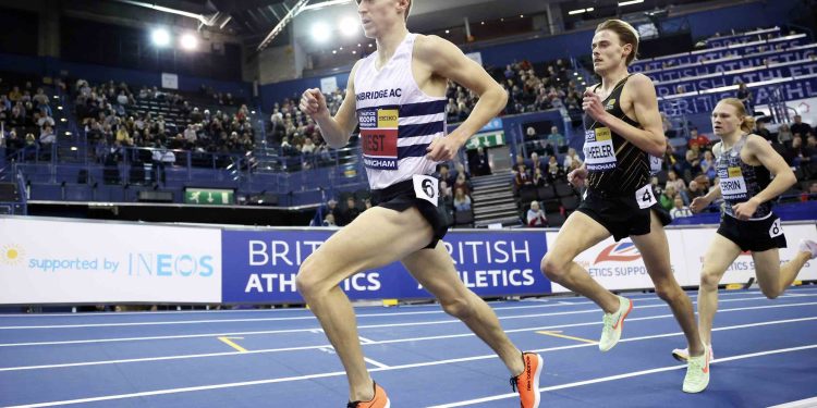2023 British Indoor Trials, Day two (Feb. 19), a day of distance running!