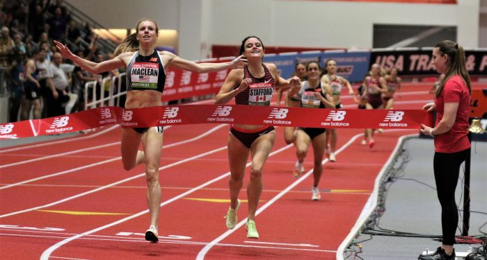 MACLEAN WINS IN BOSTON HOMECOMING AT NEW BALANCE INDOOR GRAND PRIX