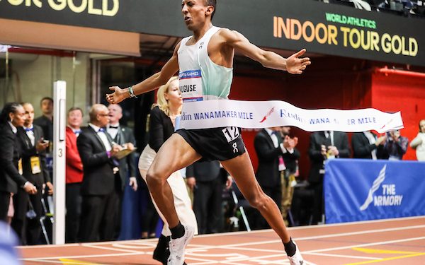 AMERICAN RECORD FOR NUGUSE IN WANAMAKER MILE!