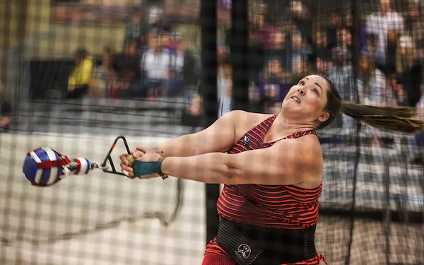 DeAnna Price breaks WR in Weight Throw Twice, to highlight 2023 USATF Indoors Day 2!