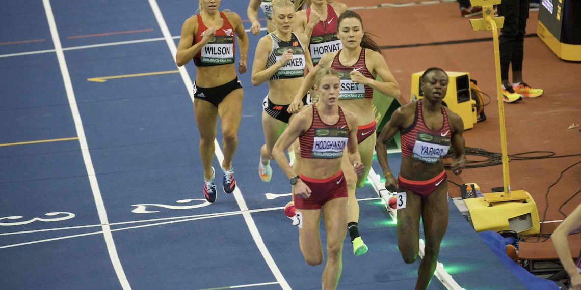 British Records for Gourley, and Hodgkinson at The World Indoor Tour Final in Birmingham
