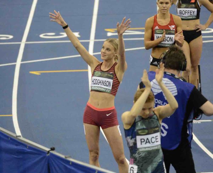 Keely Hodgkinson sets 800m NR at Birmingham WIT Final!