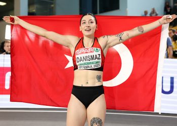 2023 European Athletics Indoor Champs: A medal for Turkey! Tugba Danismaz wins the Triple Jump!