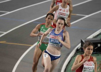 2023 European Athletics Indoors, Laura Muir, focused in Istanbul