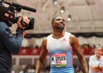 As the outdoor season gets into full swing, the battle for the fastest man in the world this year gets tougher!