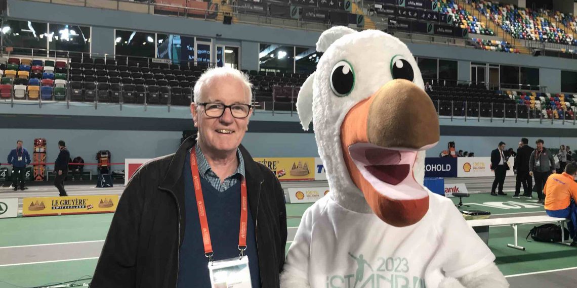 2023 European Athletics Indoor Champs, Istanbul, Intro: Marti, the Seagull