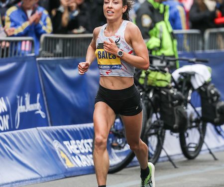 2023 Boston Marathon: Emma Bates, First American female at Boston, Talks to the Media…