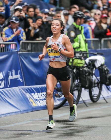 2023 Boston Marathon: Emma Bates, First American female at Boston, Talks to the Media…