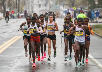 2023 Boston Marathon: Emma Bates, First American female at Boston, Talks to the Media…