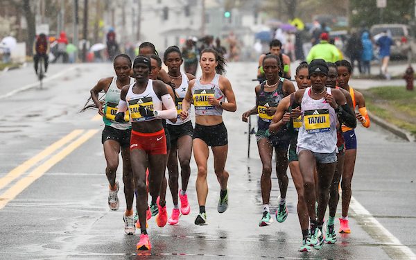 2023 Boston Marathon: Emma Bates, First American female at Boston, Talks to the Media…