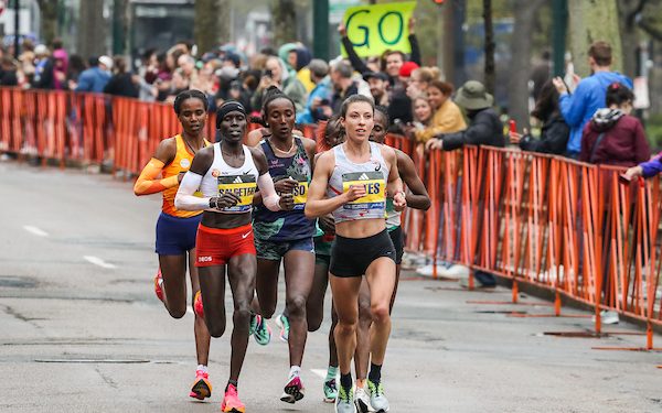 2023 Boston Marathon: Emma Bates, First American female at Boston, Talks to the Media…
