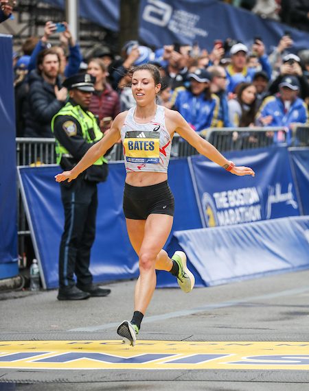 2023 Boston Marathon: Emma Bates, First American female at Boston, Talks to the Media…