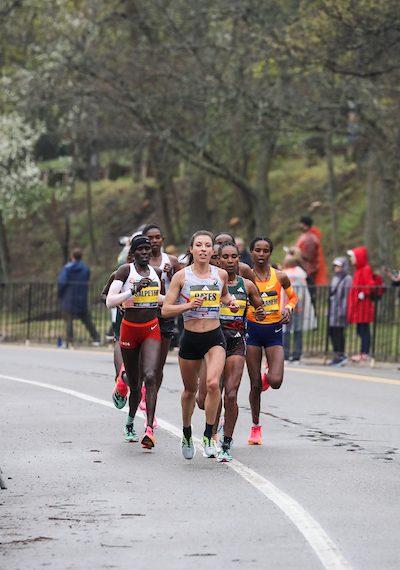 2023 Boston Marathon: Emma Bates, First American female at Boston, Talks to the Media…