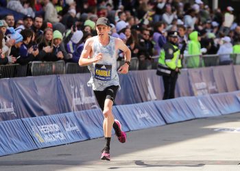 2023 Boston Marathon: Scott Fauble, Top American Male at Boston Speaks to the Media…