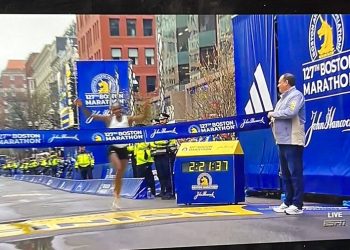 Hellen Obiri wins the 127th Boston Marathon, The Last Women to Enter the Elite Field Finishes First!  Special report by Carolyn Mather