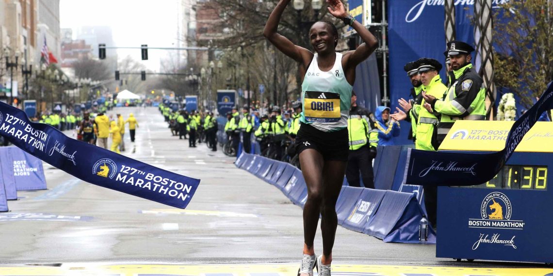 CHEBET, OBIRI ARE 2023 BOSTON MARATHON CHAMPIONS