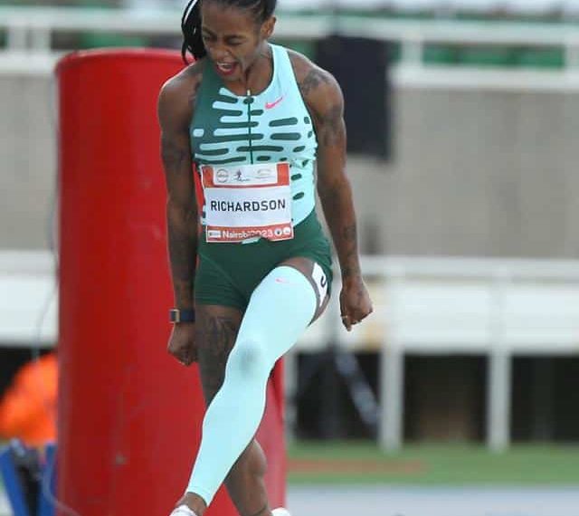 Ferdinand Omanyala, Sha’Carri Richardson, and Yaroslava Mahuchikh win at 2023 Kip Keino Classic in front of 60,000 fans!