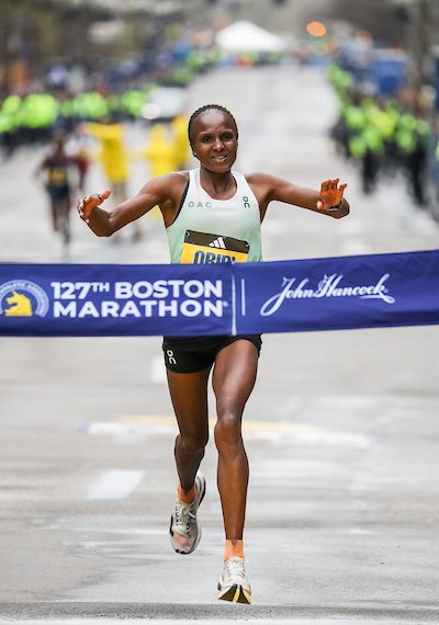 Hellen Obiri recently won the 2023 Boston Marathon, Didn’t my training partner do well?
