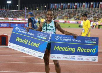 Sha’Carri Richardson takes the Women’s 100 meters in Doha DL with a tough field!