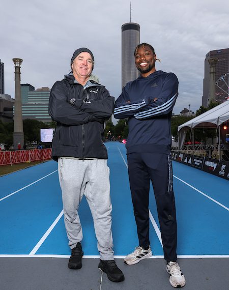 Noah Lyles has a long way to reach Bolt’s heights but is on the right trajectory. 
