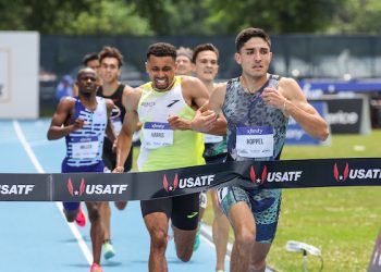 2023 USATF NYC Grand Prix: Zarnel Hughes 9.83 WL/NR, Sydney McLaughlin 49.51, Athing Mu goes 1:58.73!