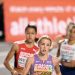 Keely Hodgkinson wins the 800m at the Paris Diamond League