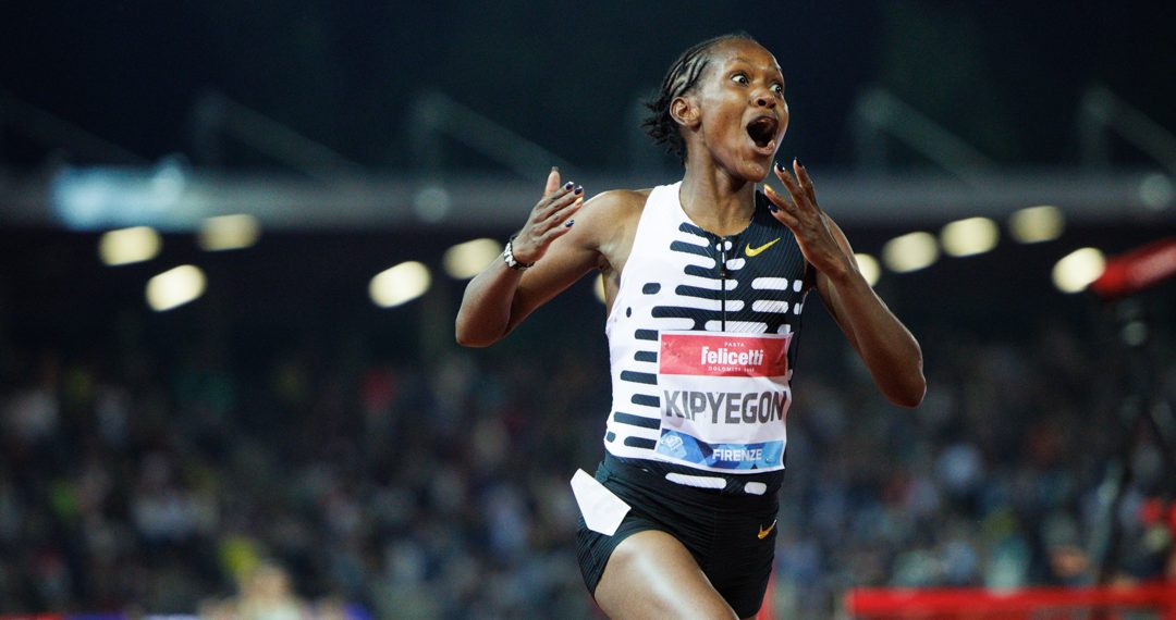 Faith Kipyegon smashes World Record 1500m in Florence