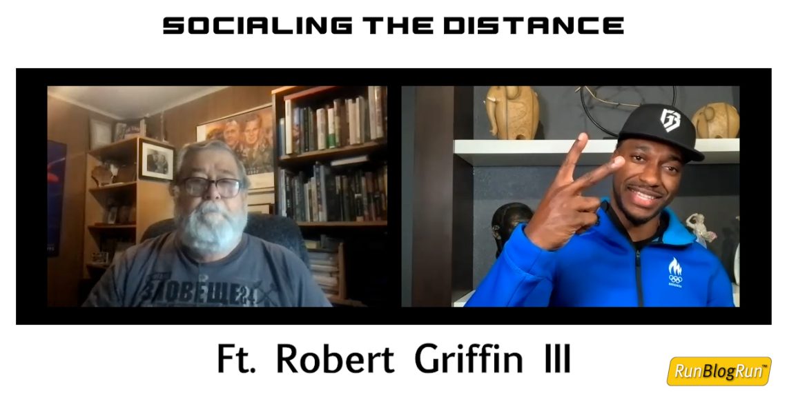 Socialing the Distance, Episode 129, Robert Griffin III, ESPN analyst & former NFL Quarterback -2011 Heisman Trophy Winner -2012 Offensive ROY-Pro Bowl Quarterback