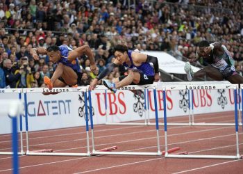 Photo finish for Shunsuke Izumiya’s first Diamond League,  By Sam Fariss for RunBlogRun