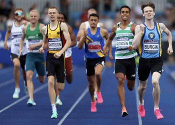 2023 British Budapest Trials , A dramatic Men’s 800 meters finish…