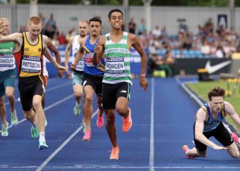 2023 British Budapest Trials , A dramatic Men’s 800 meters finish…