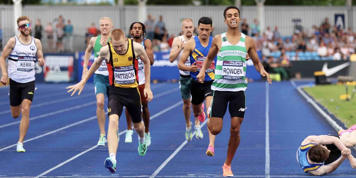 2023 British Budapest Trials , A dramatic Men’s 800 meters finish…