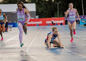 Euro 23s Espoo, Finland:  Keely Hodgkinson running 400