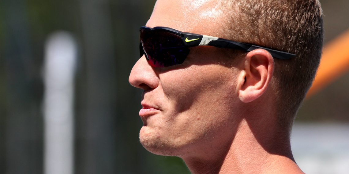 In the Mixed Zone with Sam Kendricks, LA Grand Prix, May 27, 2023