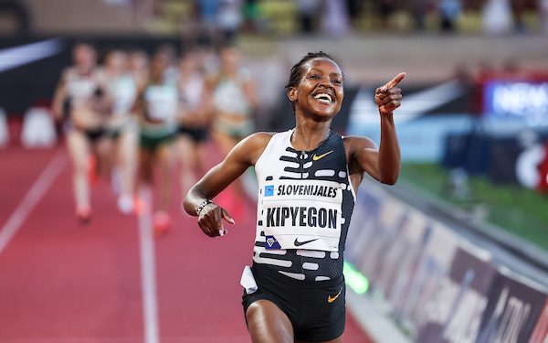 Kipyegon’s third world record puts her on the same pedestal as the all-time greats