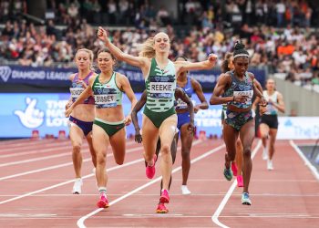 The women’s 5000m race lit the London Diamond League meeting on Sunday (July 23, 2023)